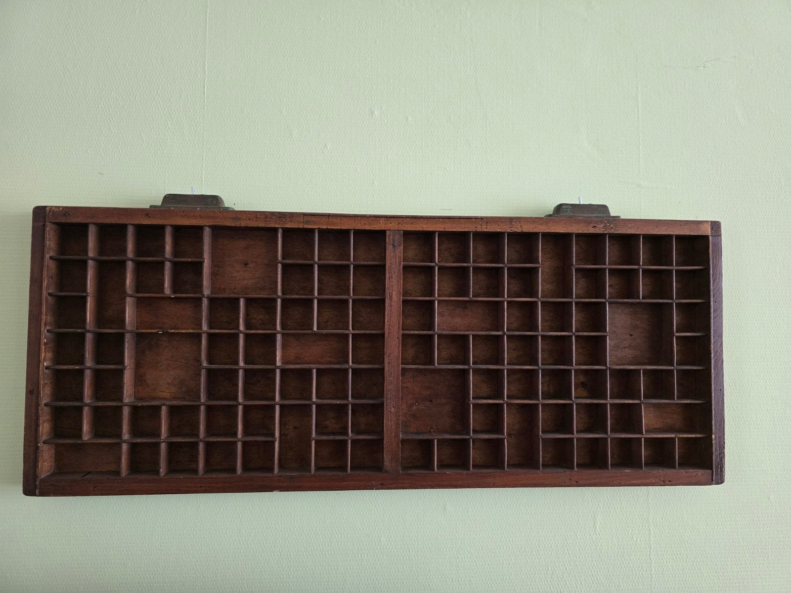 Antieke letterbak 83x34 cm, Ophalen of Verzenden