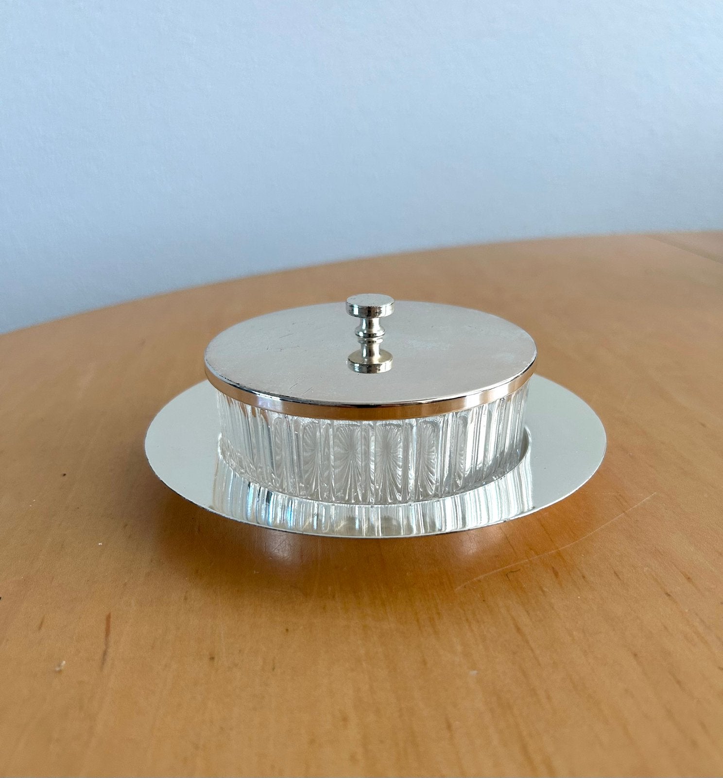 WMF kristallen pot voor jam, Ophalen of Verzenden