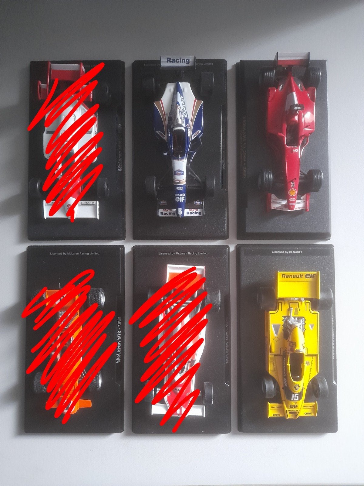 Serie F1 schaalmodellen 1:43 Historisch, Ophalen of Verzenden, Zo goed als nieuw, Auto, MiniChamps