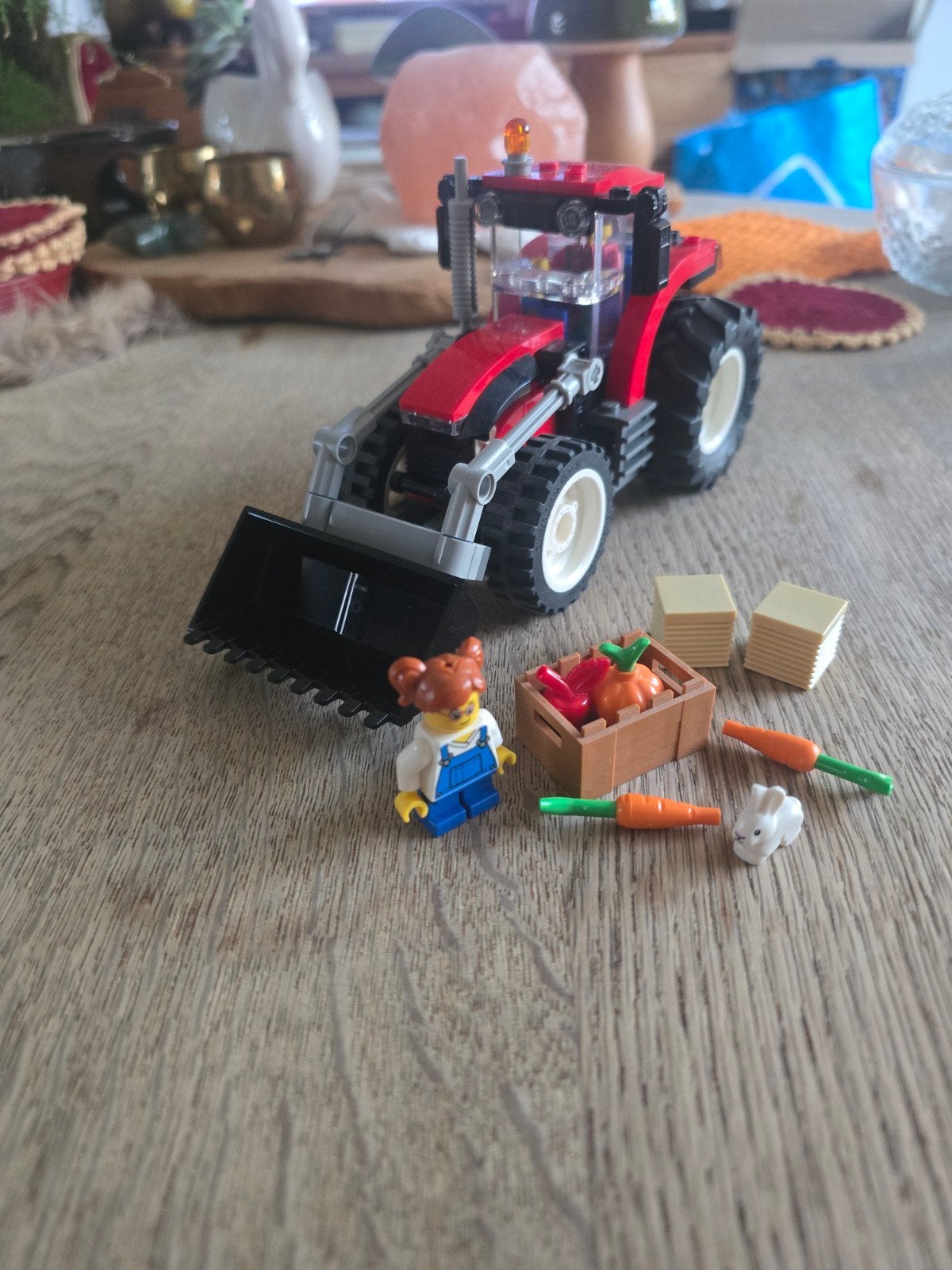 LEGO City 60287 Tractor met boerin en konijn, City, Lego, Ophalen of Verzenden, Zo goed als nieuw
