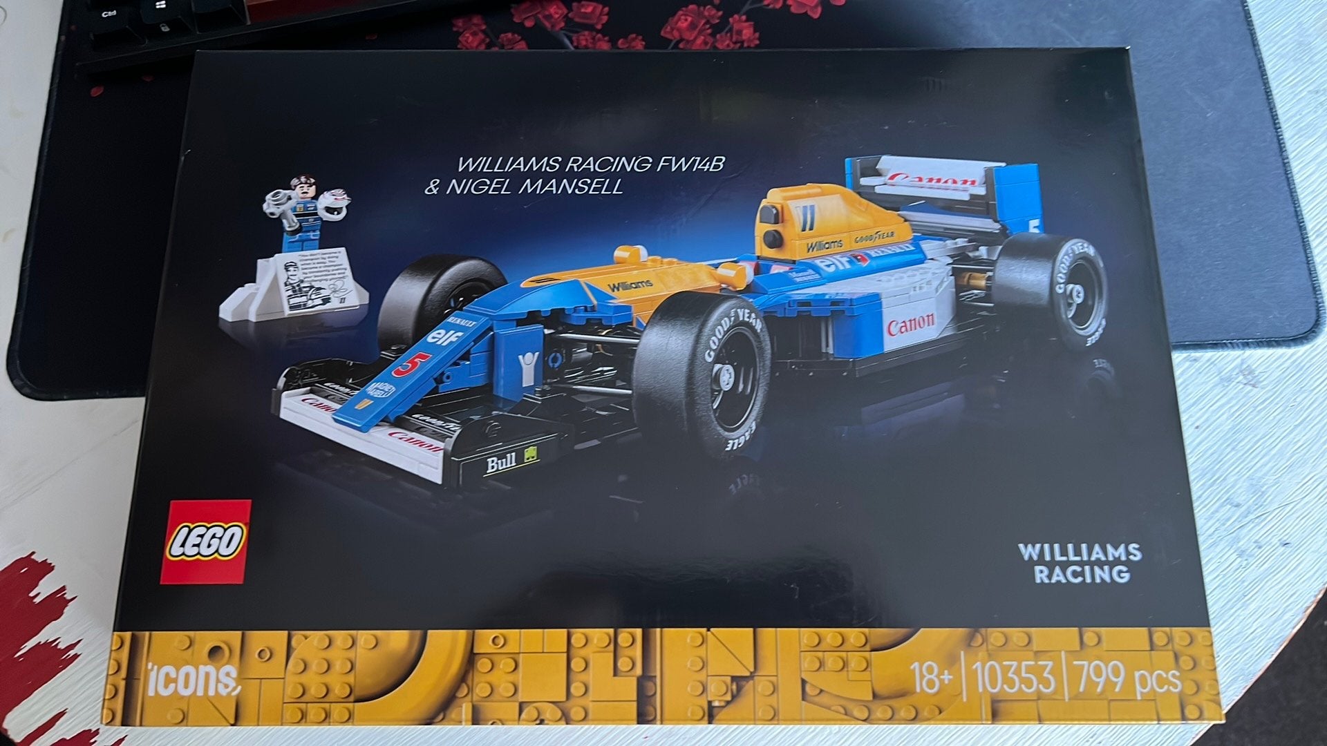 Nieuwe in doos lego icons willam racing, Ophalen of Verzenden, Zo goed als nieuw