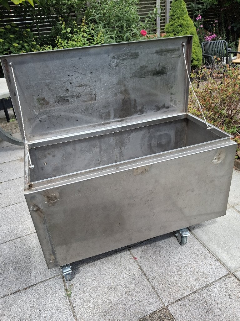 Rvs kist 100x45x49, Ophalen of Verzenden, Nieuw, Overige merken