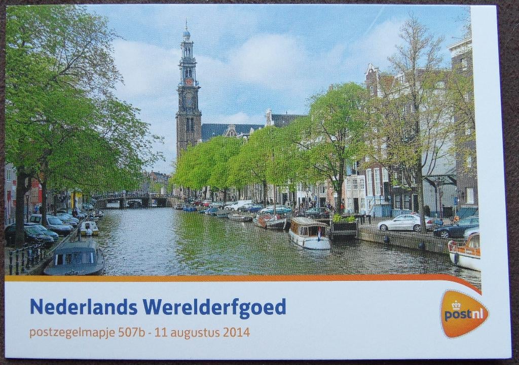 Postzegelmapje 507b - Nederlands Werelderfgoed, Ophalen of Verzenden, Postfris
