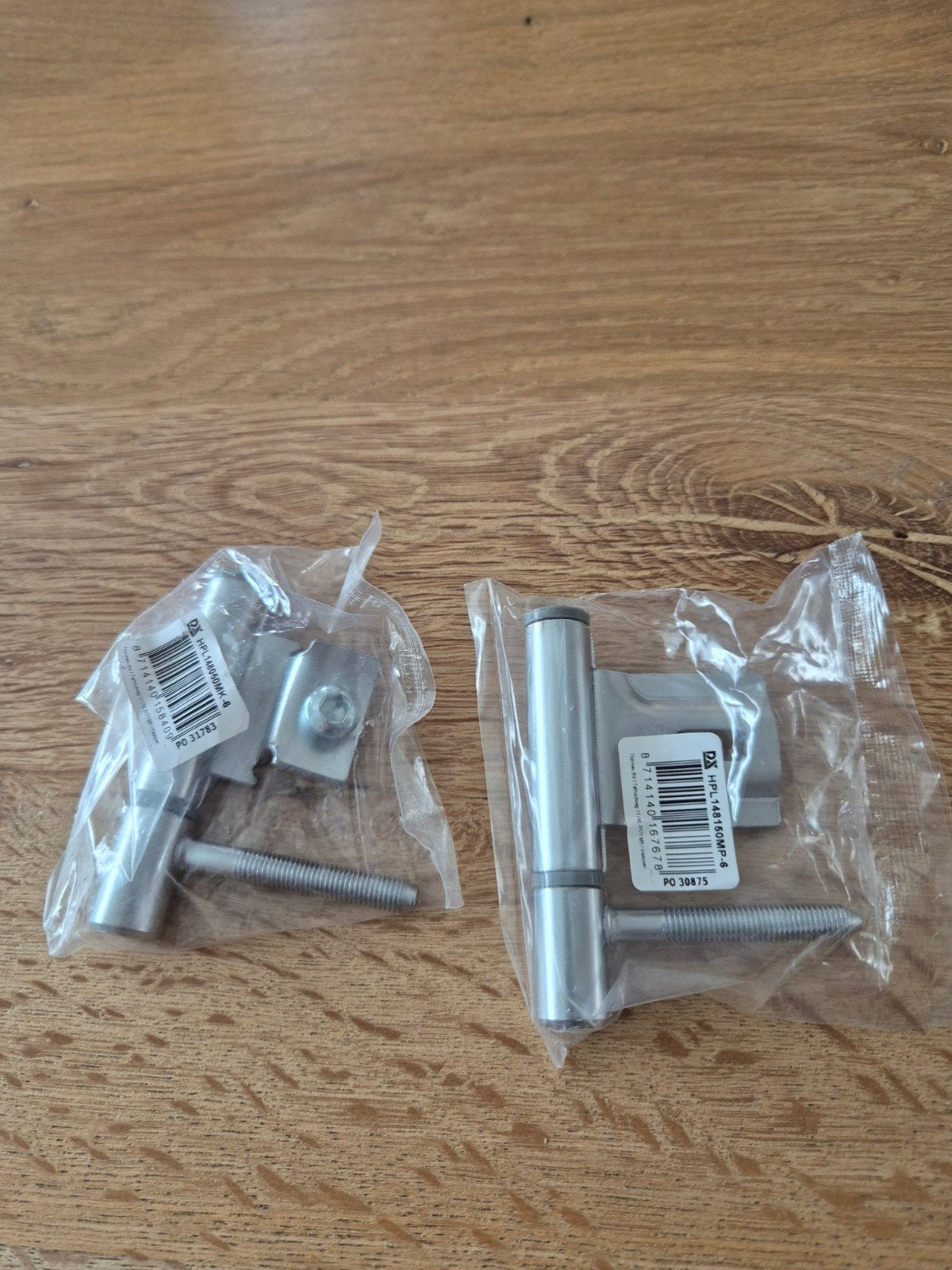 DX Inboorpaumelle / Insteekpaumelle - 2 stuks, Ophalen of Verzenden, Nieuw, Rvs, Scharnier