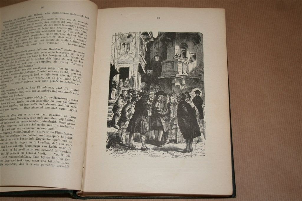 Walter Scott. Het hart van Mid-Lothian. ca. 1908., Antiek en Kunst, Antiek | Boeken en Bijbels, Ophalen of Verzenden