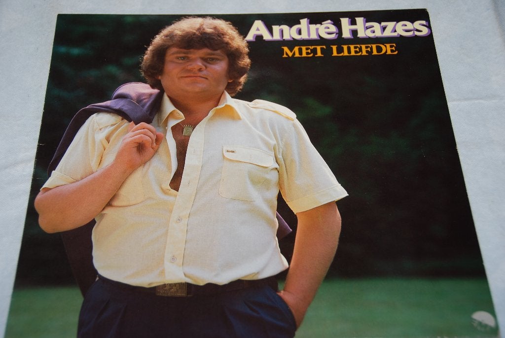 André Hazes – Met Liefde LP Vinyl, Cd's en Dvd's, Vinyl | Nederlandstalig, LP, Gebruikt, Levenslied of Smartlap, 12 inch