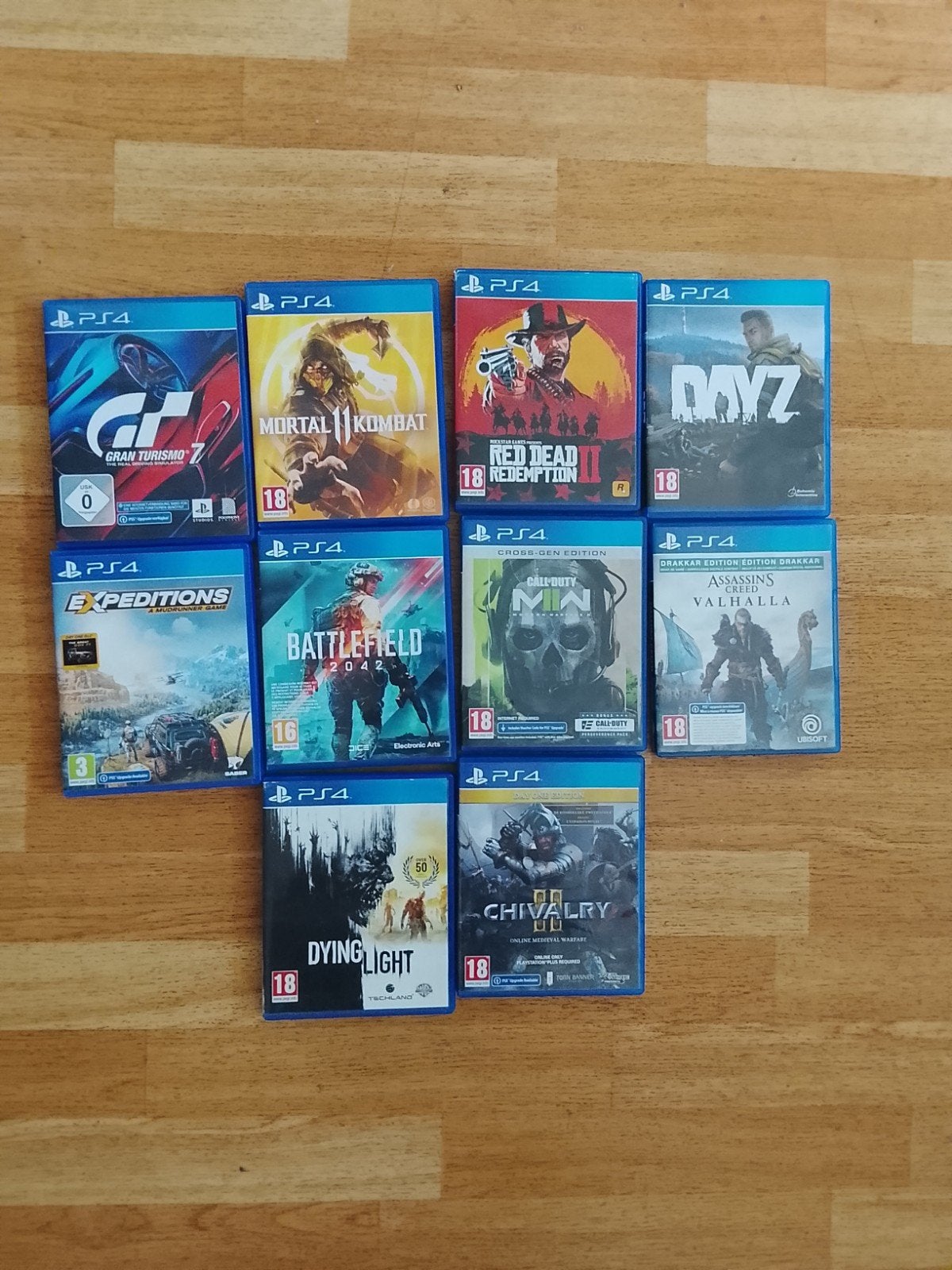 PS4 Games Bundel - Diverse Topgames (10 stuks), Ophalen, Online, Gebruikt, Vanaf 18 jaar