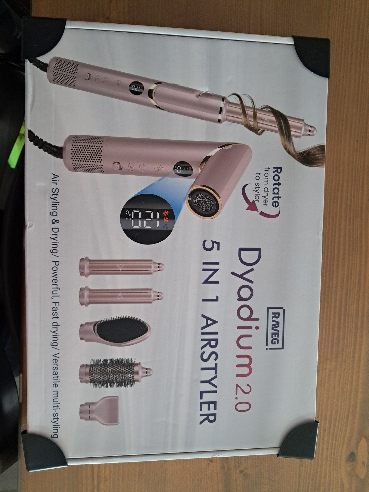 Dyadium 2.0 airstyler föhn, Ophalen, Nieuw, Föhn of Haardroger