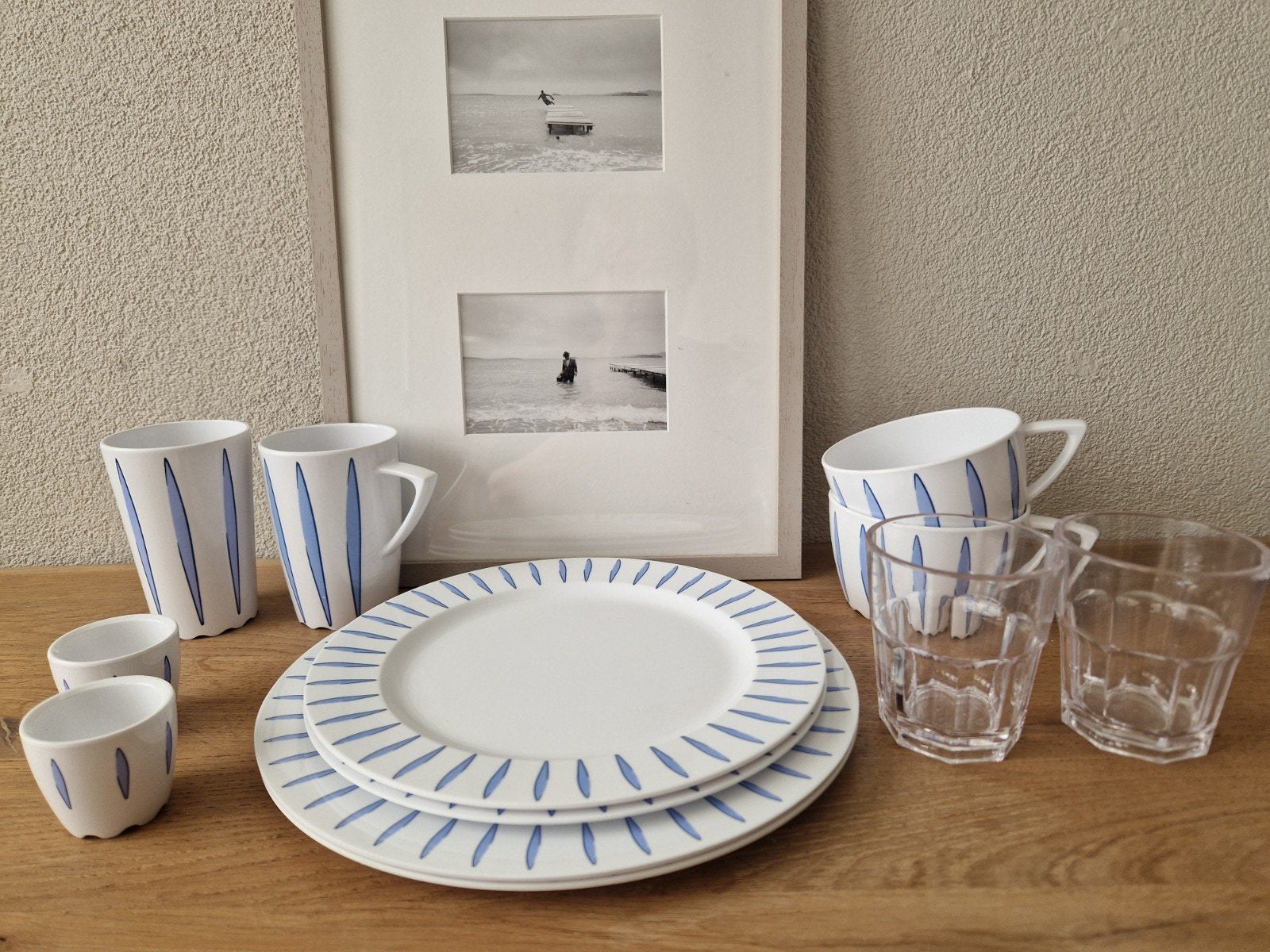 mepal servies lavendel 2pers, Ophalen of Verzenden