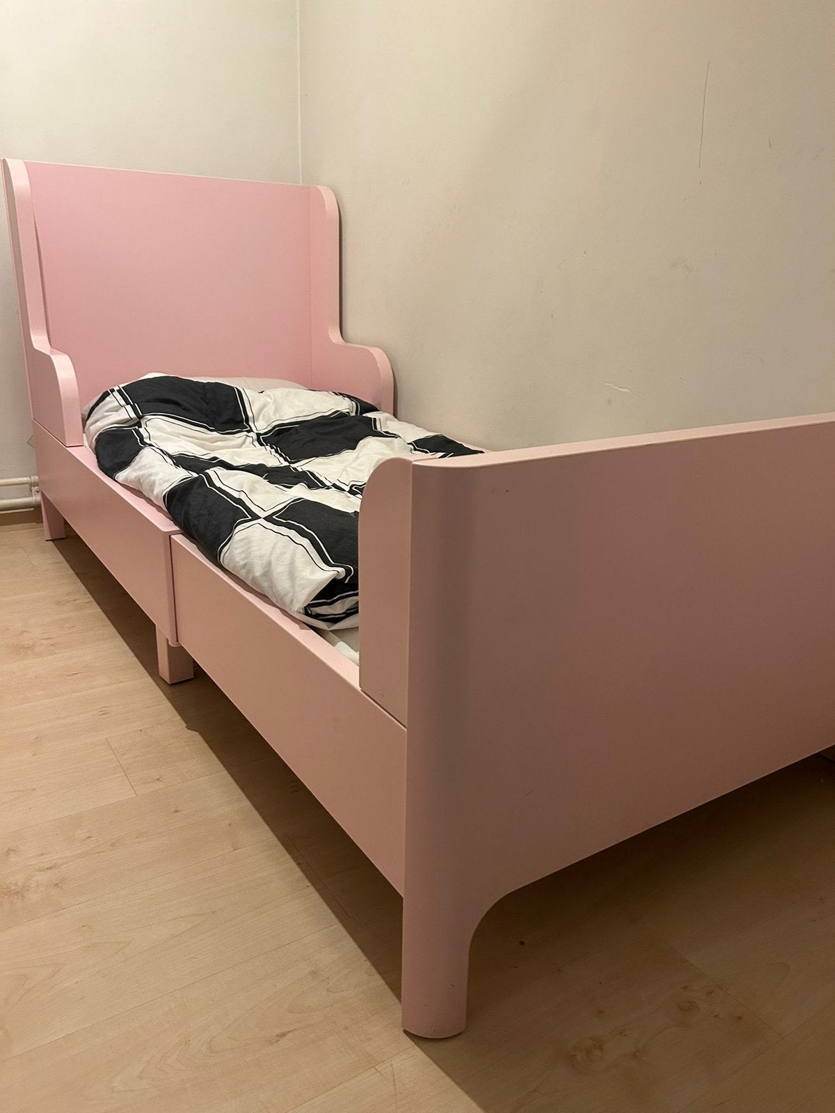 Ikea kinderkamer roze, Ophalen, 70 tot 85 cm, Zo goed als nieuw, Matras
