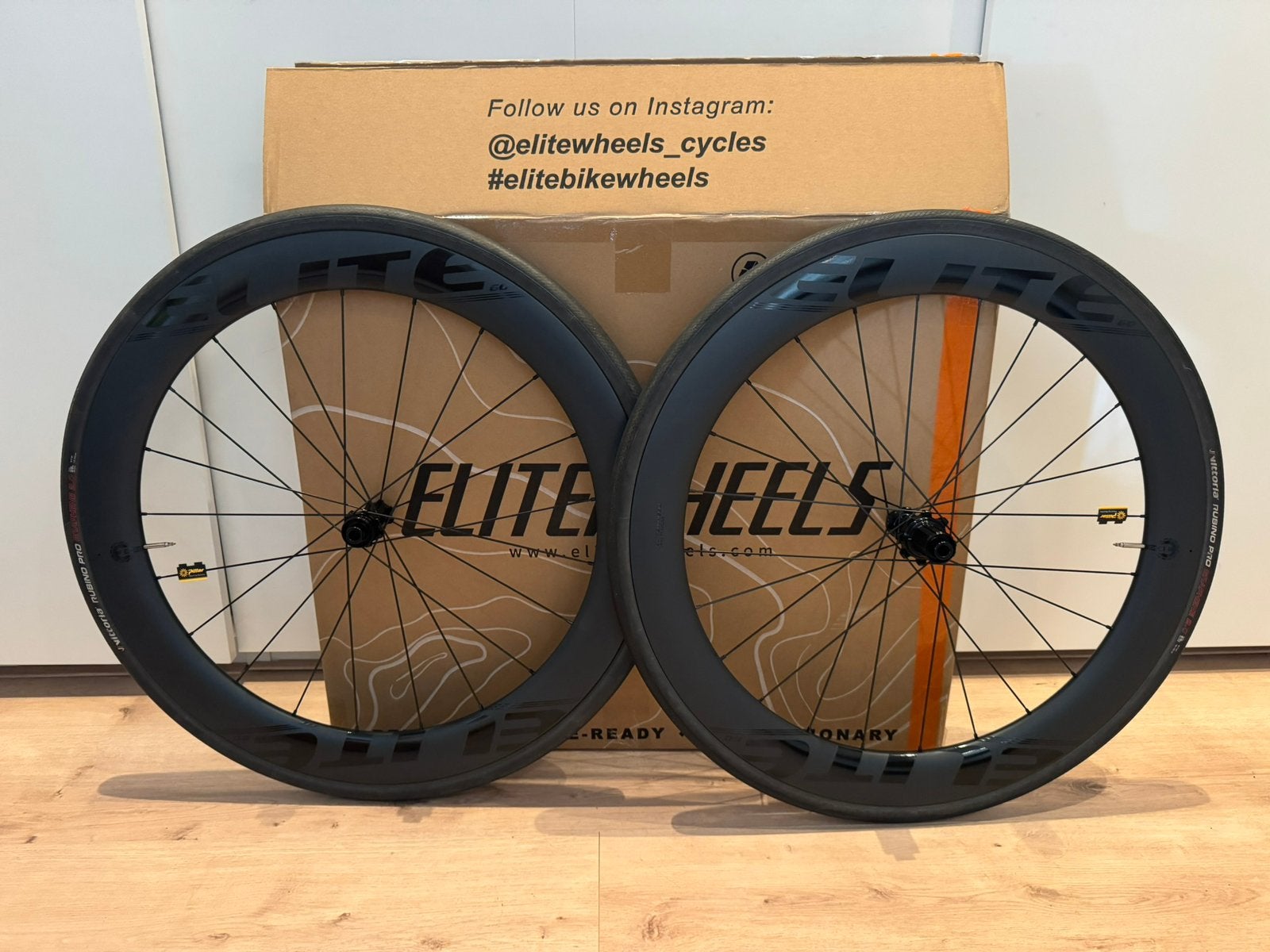 NIEUW!!! Elitewheels 60mm carbon disc wielset (Shimano), Ophalen, Nieuw, Overige typen