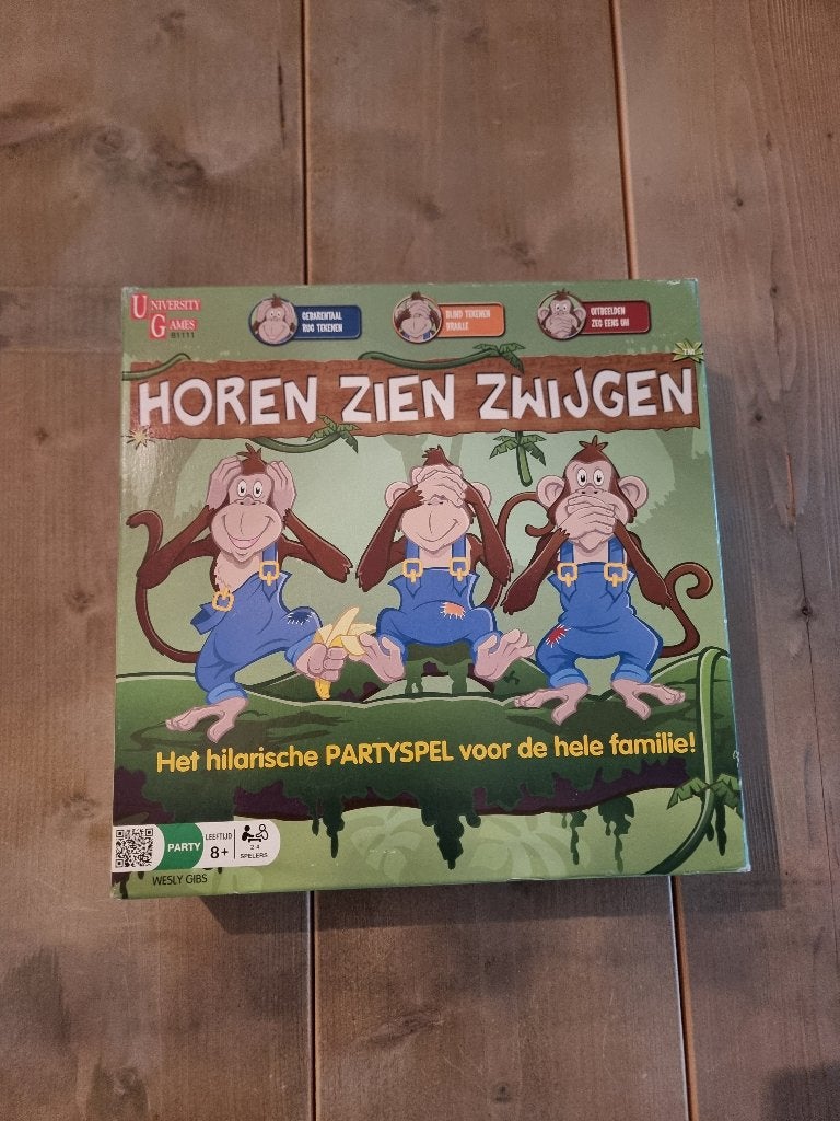 Horen zien zwijgen, Ophalen of Verzenden, Zo goed als nieuw, University games