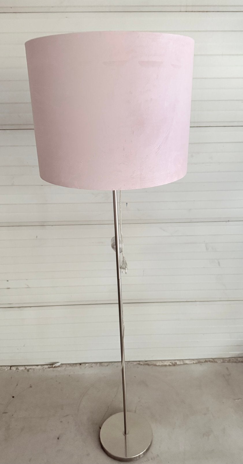 Vloerlamp baby roze  prachtige kap, Huis en Inrichting, Ophalen, Zo goed als nieuw, 150 tot 200 cm