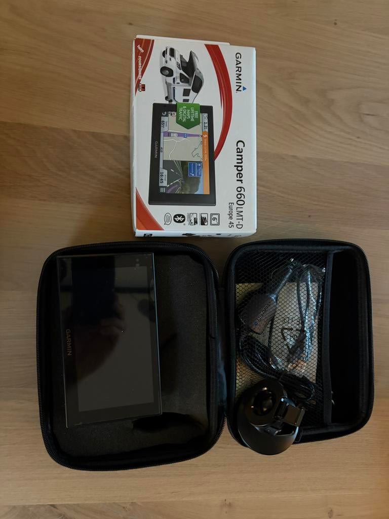 Garmin Camper 660LMT-D GPS – Nooit meer met je camper vast, Ophalen, Zo goed als nieuw