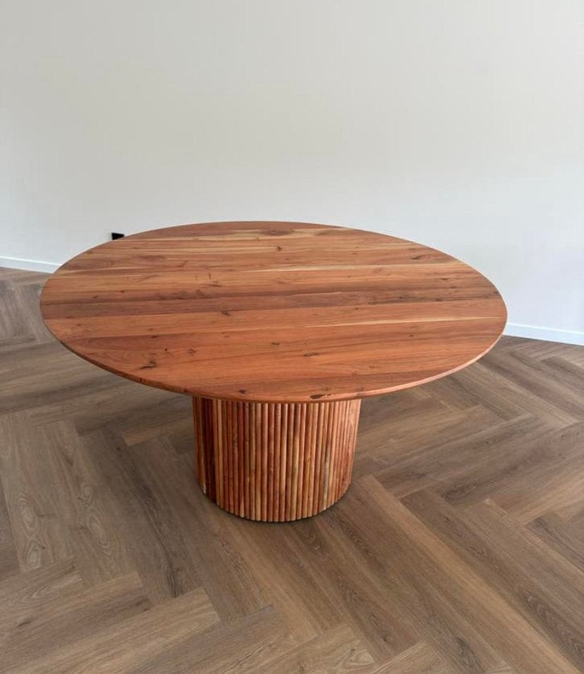 NOUS Living eetkamertafel Jaime (120 cm), 100 tot 150 cm, Zo goed als nieuw, Rechthoekig, 50 tot 100 cm
