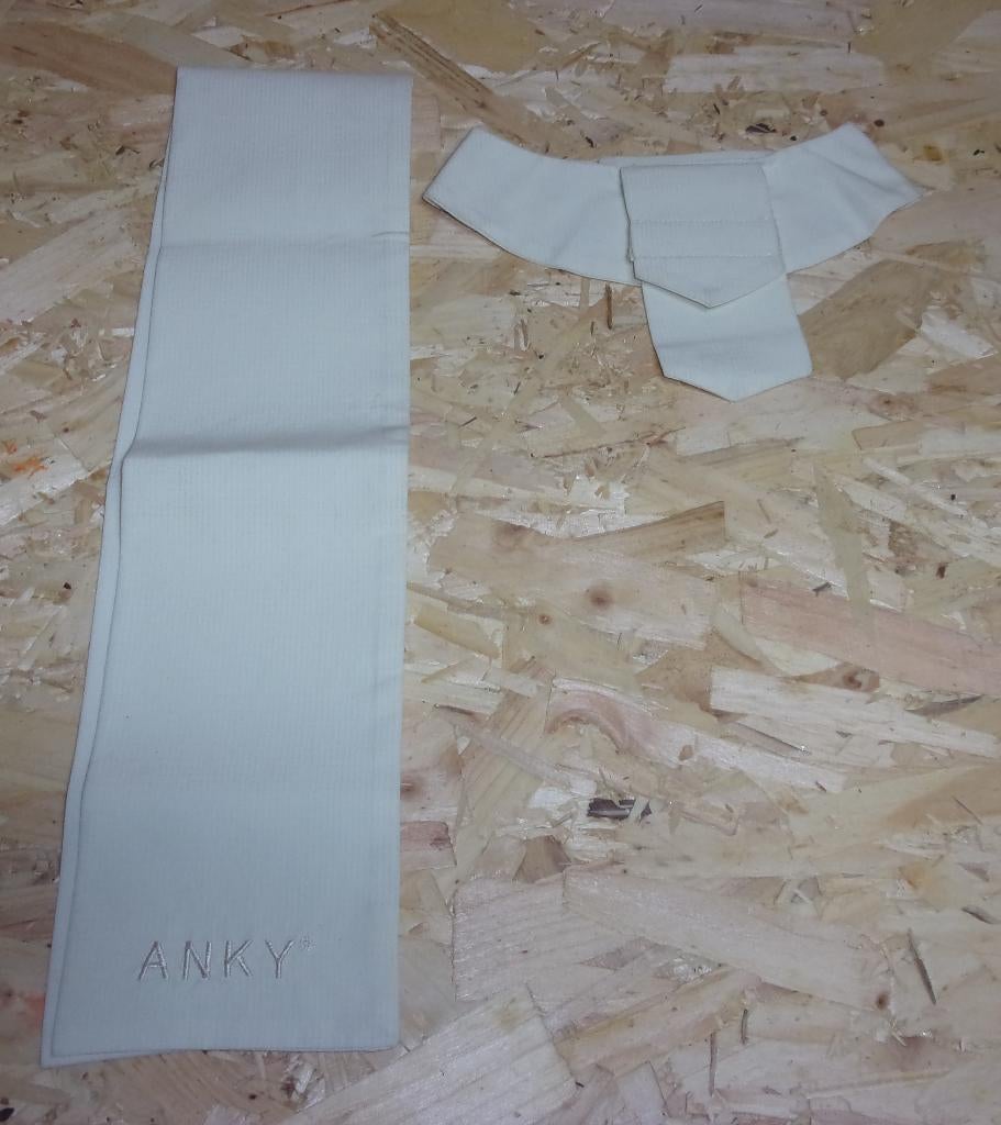 Anky plastron stropdas beige wedstrijd, Dressuur, Dames, Nieuw, Ophalen of Verzenden
