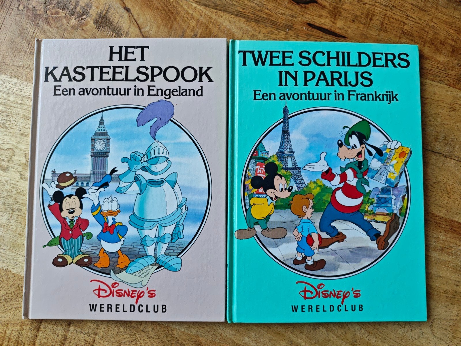 Disney avontuur in Engeland en Frankrijk, Ophalen of Verzenden, Gelezen, Walt Disney, Fictie algemeen