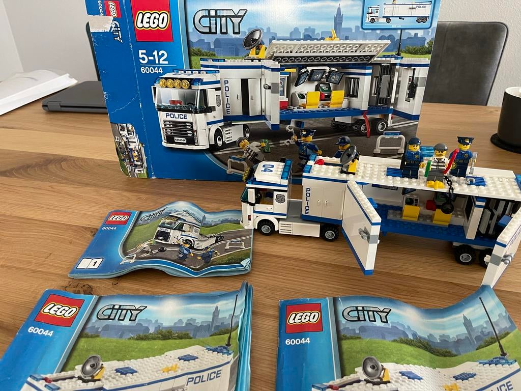 LEGO City 60044 Mobiele Politie Eenheid, Ophalen, Lego, Compleet, Complete set