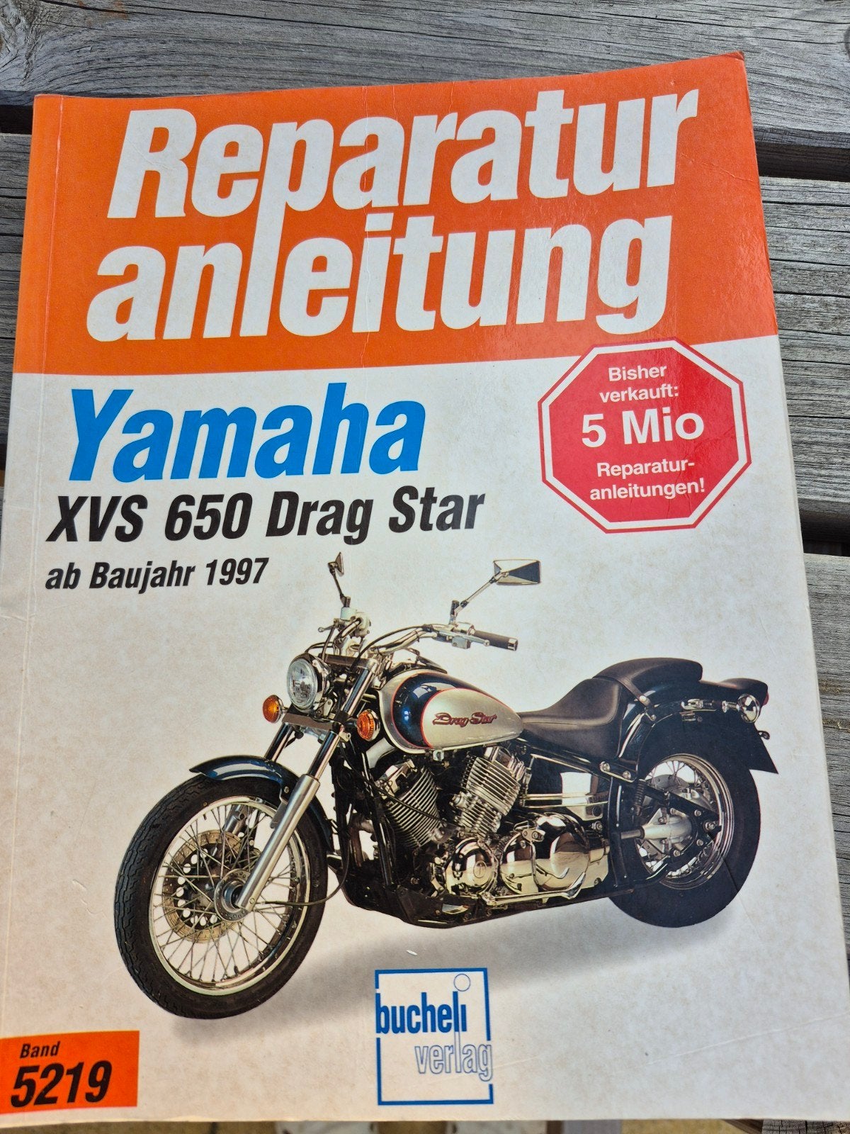 HANDLEIDING YAMAHA DRAG STAR 1997, Ophalen, Zo goed als nieuw