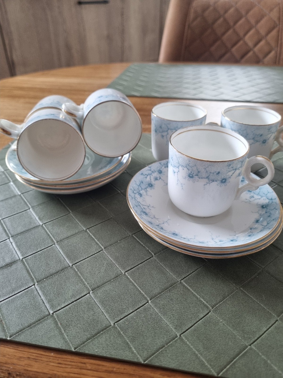 Engelse theekopjes van voor 1925, Antiek en Kunst, Antiek | Servies compleet, Ophalen of Verzenden