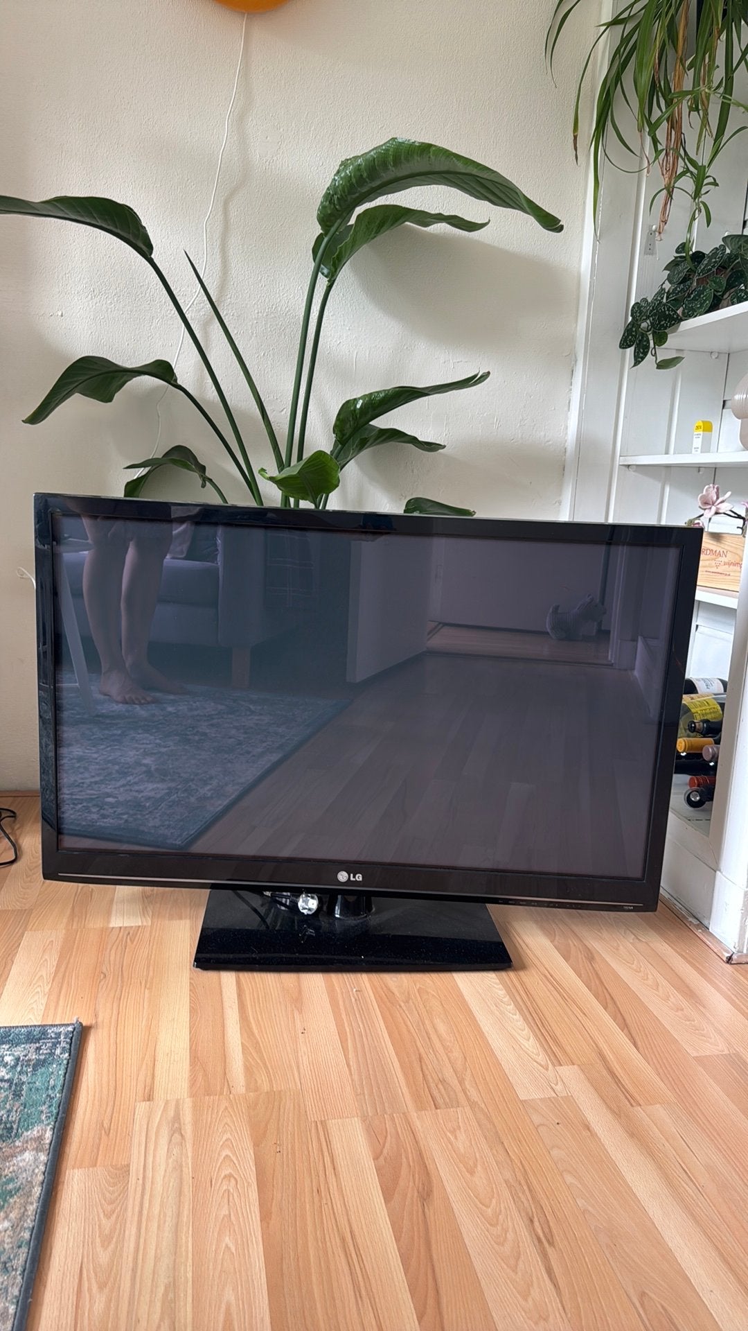 LG 42PJ350 Plasma TV - 42 inch, Ophalen, 50 Hz, Zo goed als nieuw, 100 cm of meer