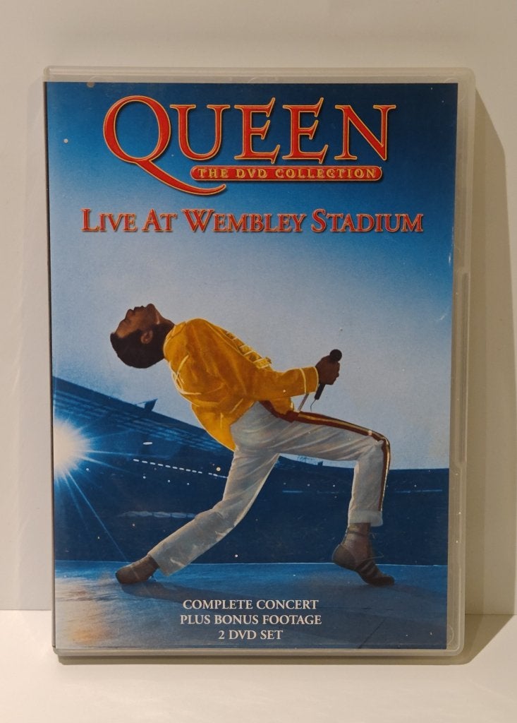 Queen Live Wembley Stadium 2DVD Set Complete Concert Bonus, Alle leeftijden, Ophalen of Verzenden, Zo goed als nieuw