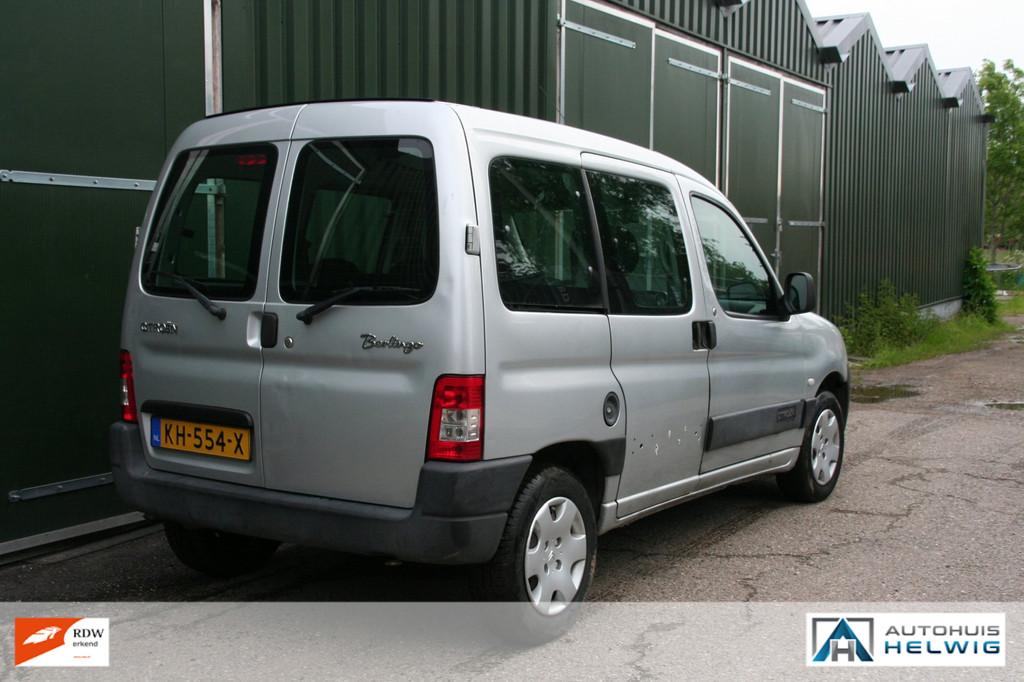 Citroen Berlingo 1.4i Multispace Image AIRCO, APK 2027, Auto's, Voorwielaandrijving, Stof, Zwart, 14 km/l