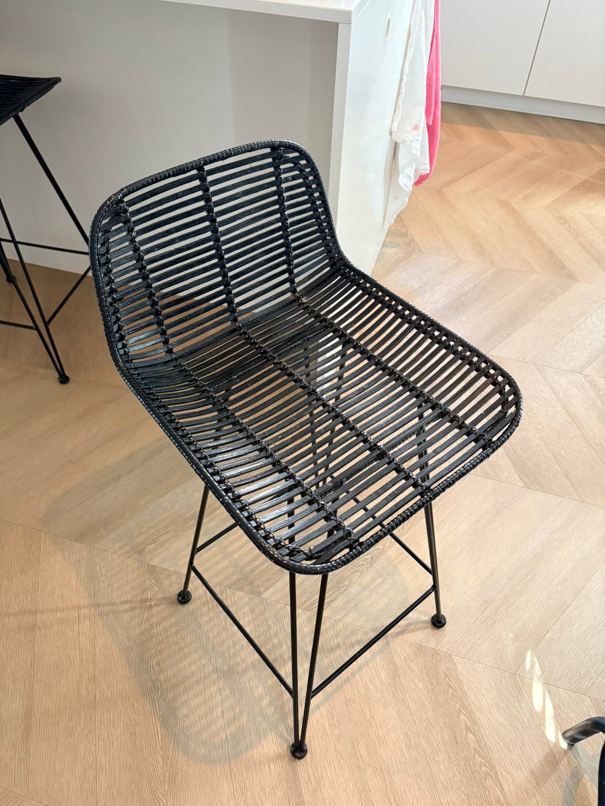 3 hk living barkrukken, Huis en Inrichting, Ophalen, 60 tot 90 cm, Zo goed als nieuw, 3 krukken