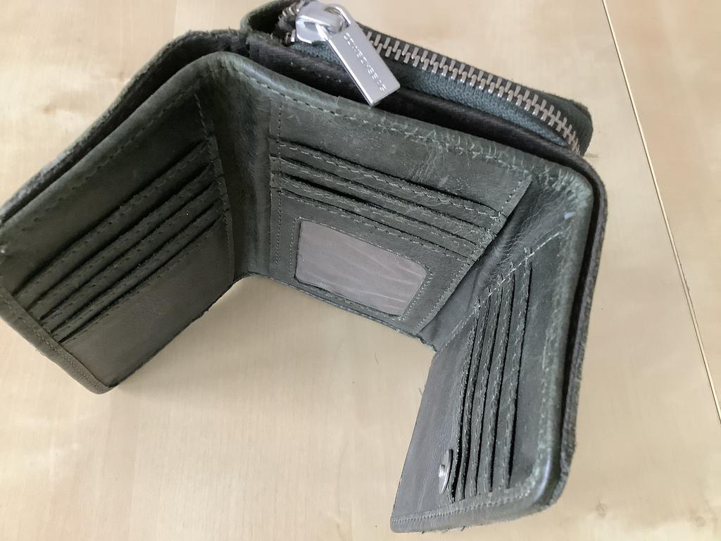 Cowboysbag portemonnee, Ophalen of Verzenden, Nieuw, Groen, Leer
