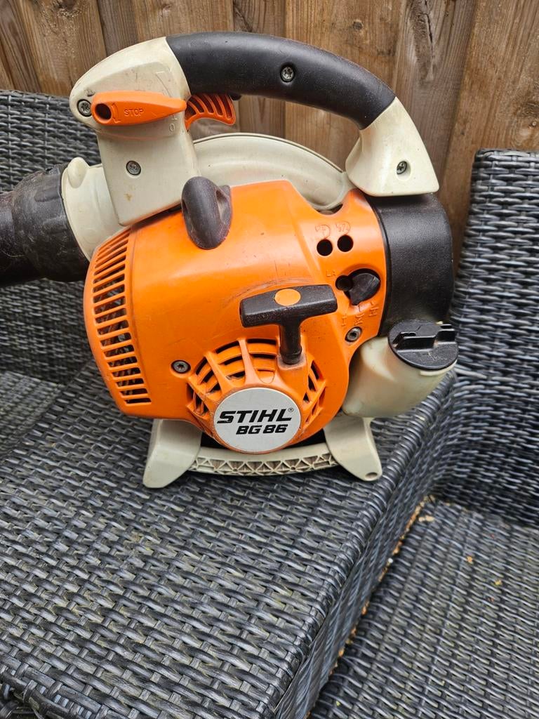 Stihl bg86, Ophalen, Gebruikt, Benzine