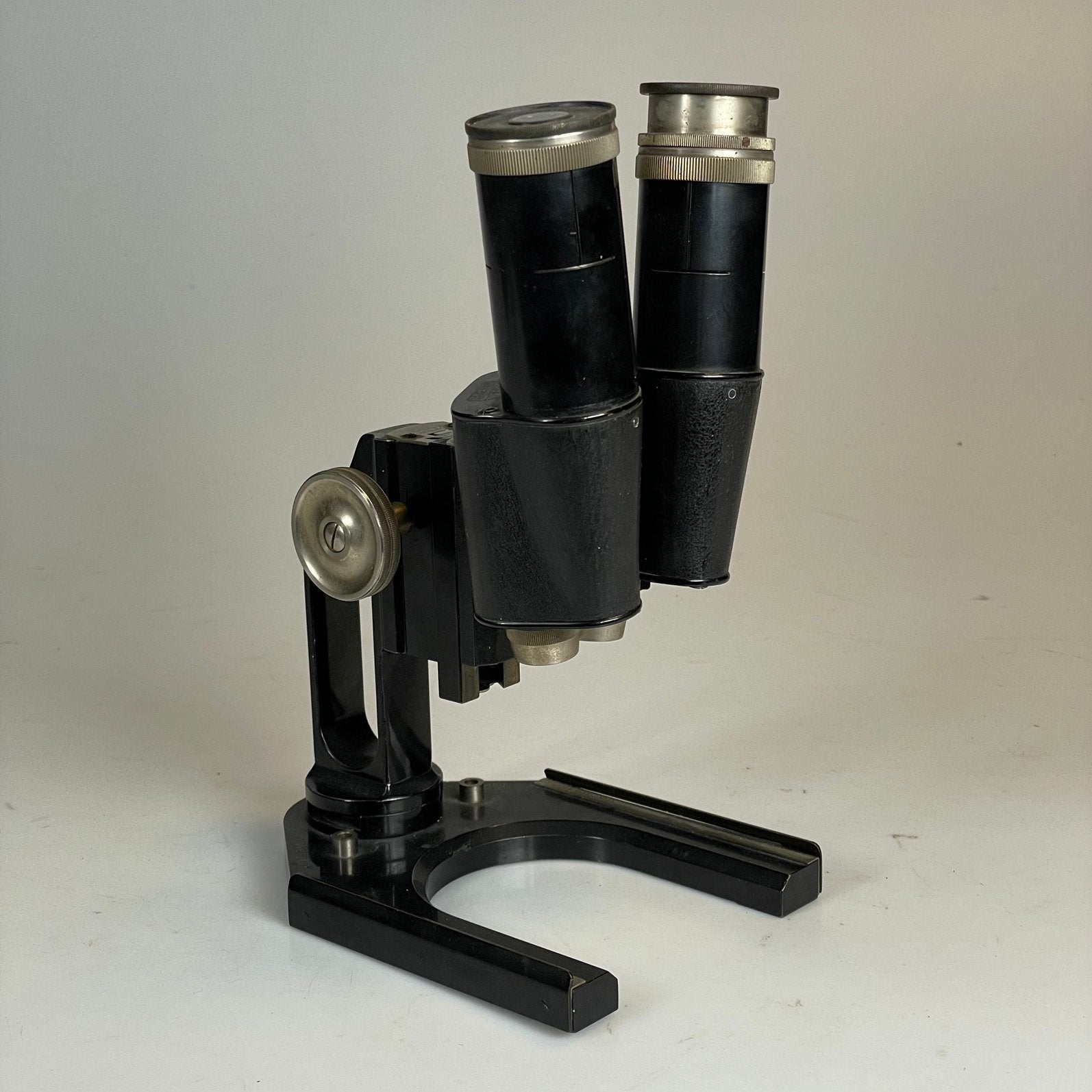 Leitz Wetzlar microscoop 30x antiek, Ophalen, Gebruikt, Minder dan 400x, Stereomicroscoop