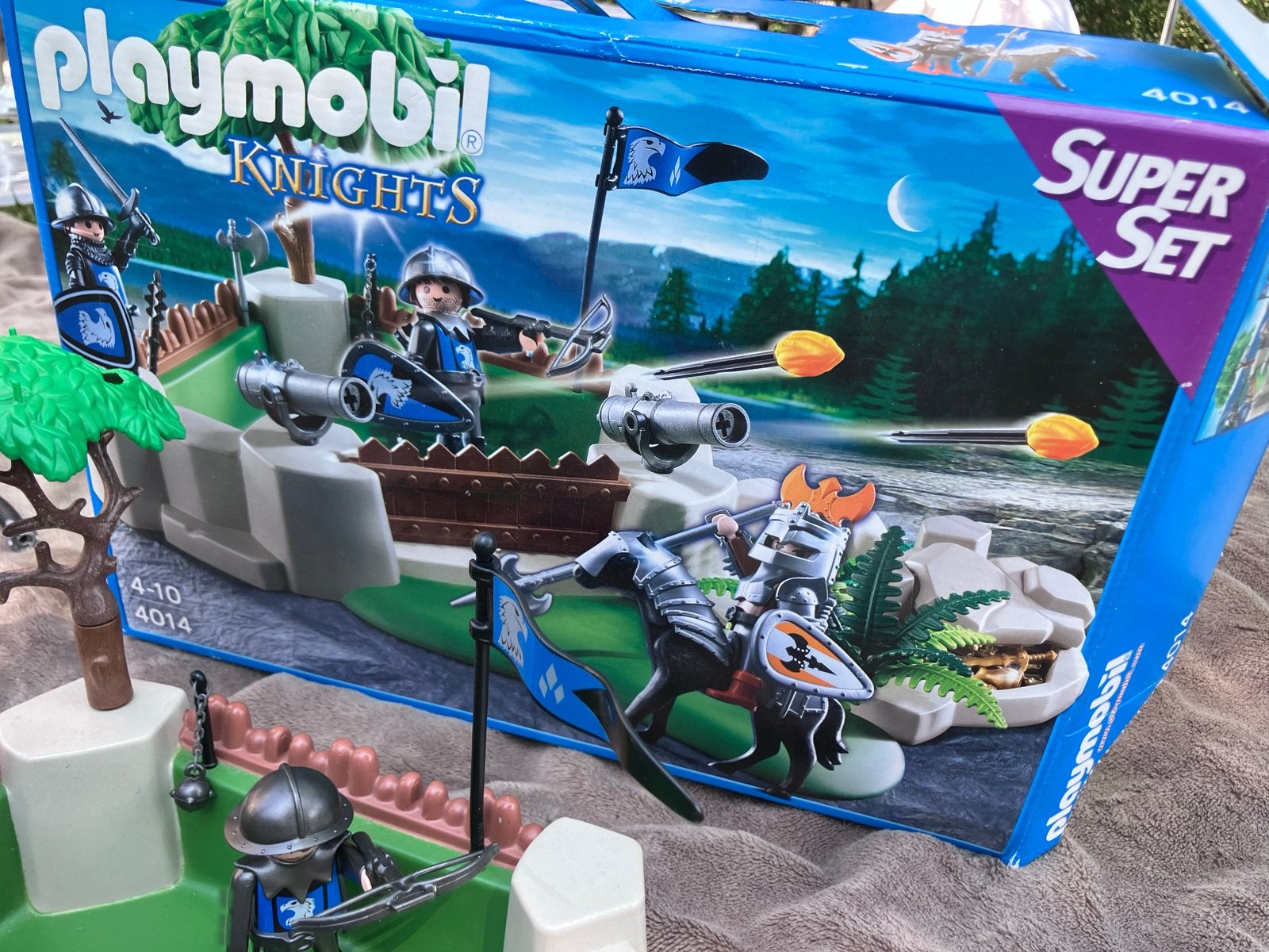 Playmobil Knights Super Set 4014 - Kasteel/Fort, Ophalen, Gebruikt, Complete set, Kasteel/Fort