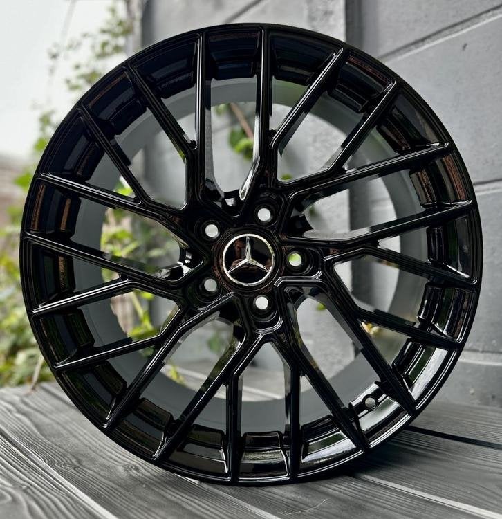 Mercedes A C CLA E velgen 18 19 20 inch black nieuw!, Auto-onderdelen, Banden en Velgen, Niet ingevuld, 18 inch, Velg(en), Niet ingevuld