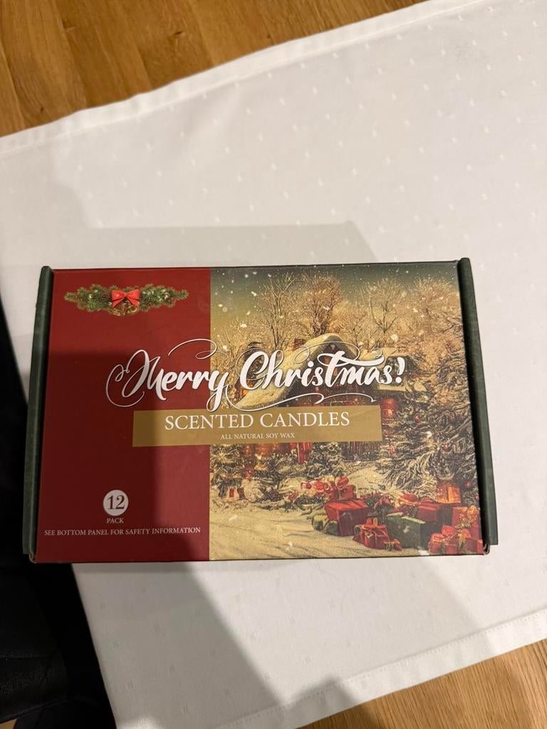 Merry Christmas scented candles, Diversen, Ophalen, Nieuw