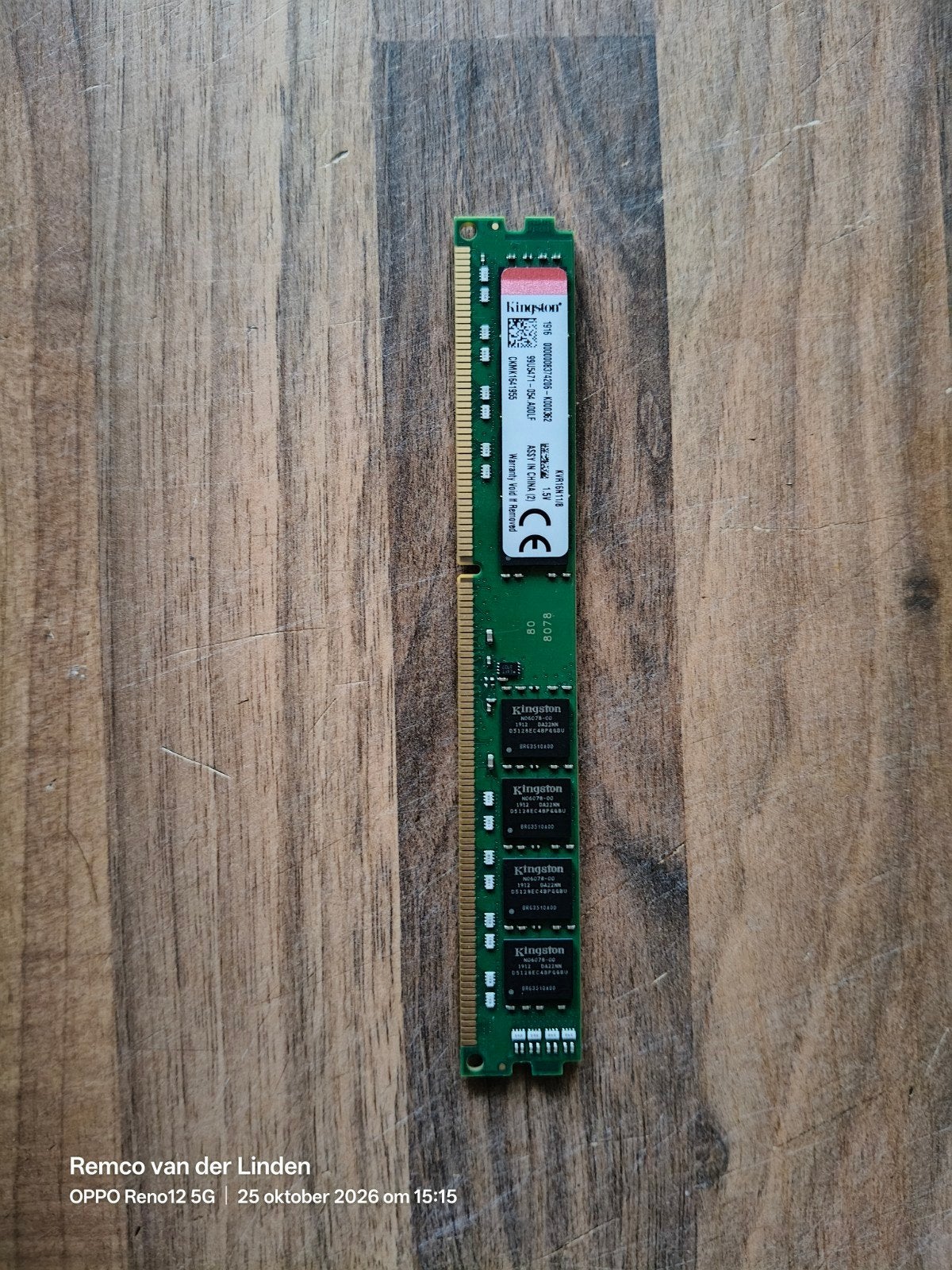ddr3 ram 8gb 1600mt, Computers en Software, Ophalen of Verzenden, DDR3, Desktop