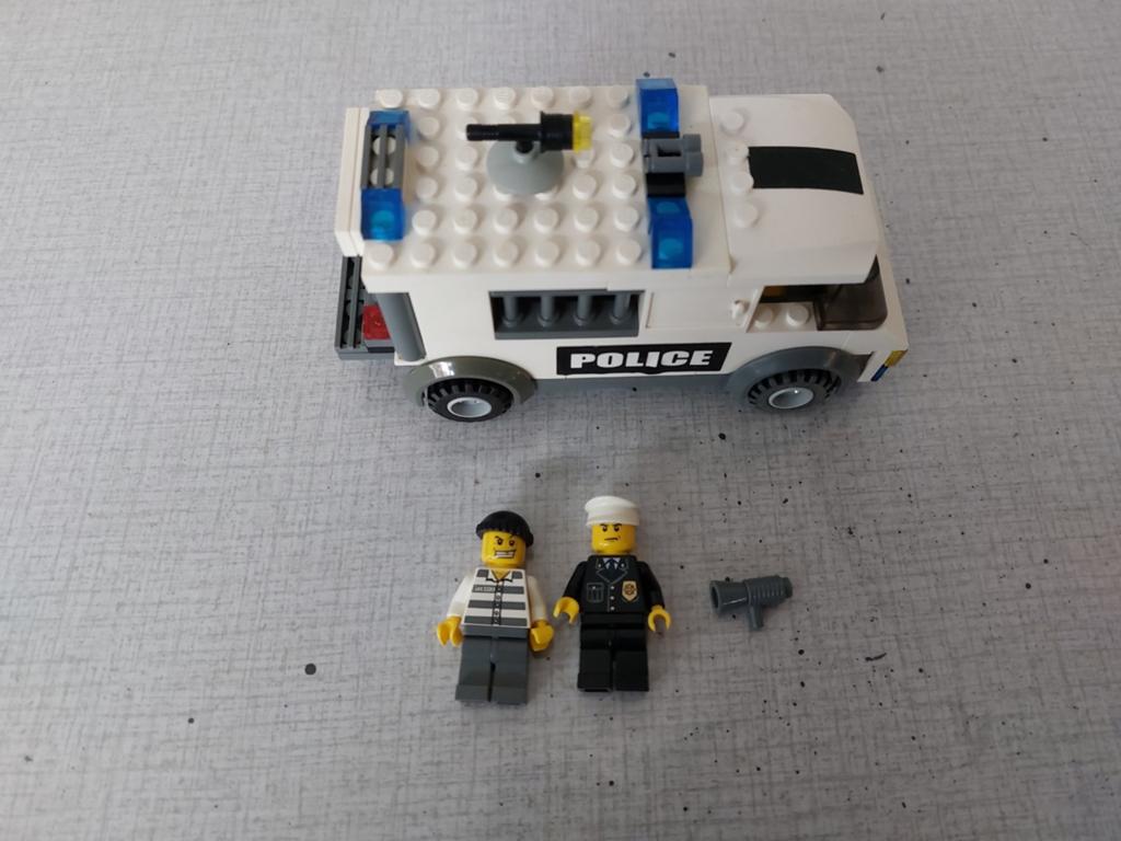 LEGO City 7245 Politie Celwagen met 2 Minifiguren, Kinderen en Baby's, Speelgoed | Duplo en Lego, Lego, Ophalen of Verzenden, Complete set