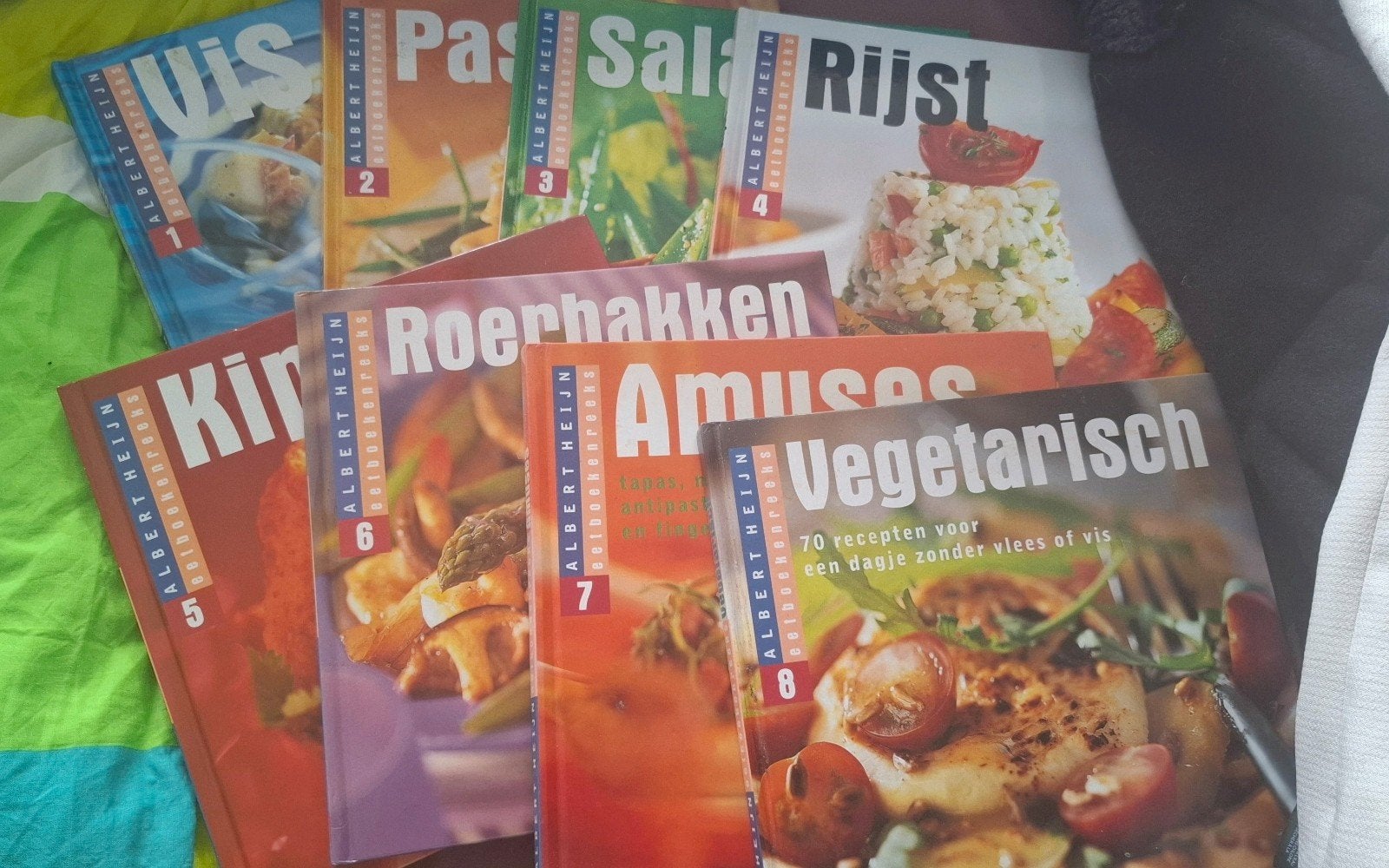 8 Albert Heyn kookboeken, Gelezen, Albert Heijn, Overige typen, Ophalen of Verzenden