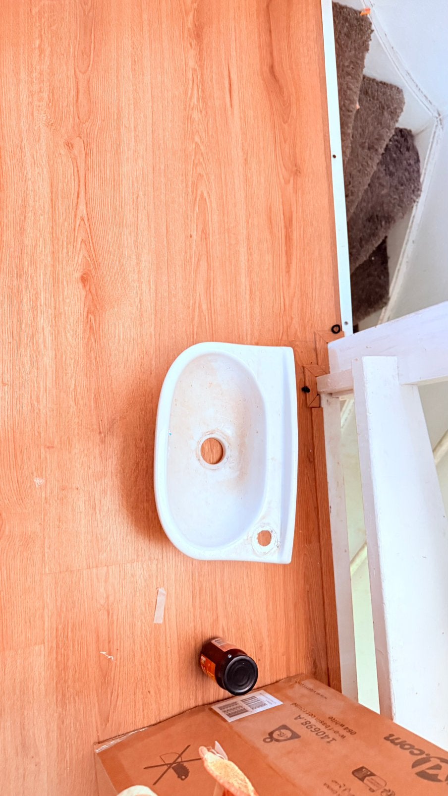 toiletpot, Ophalen