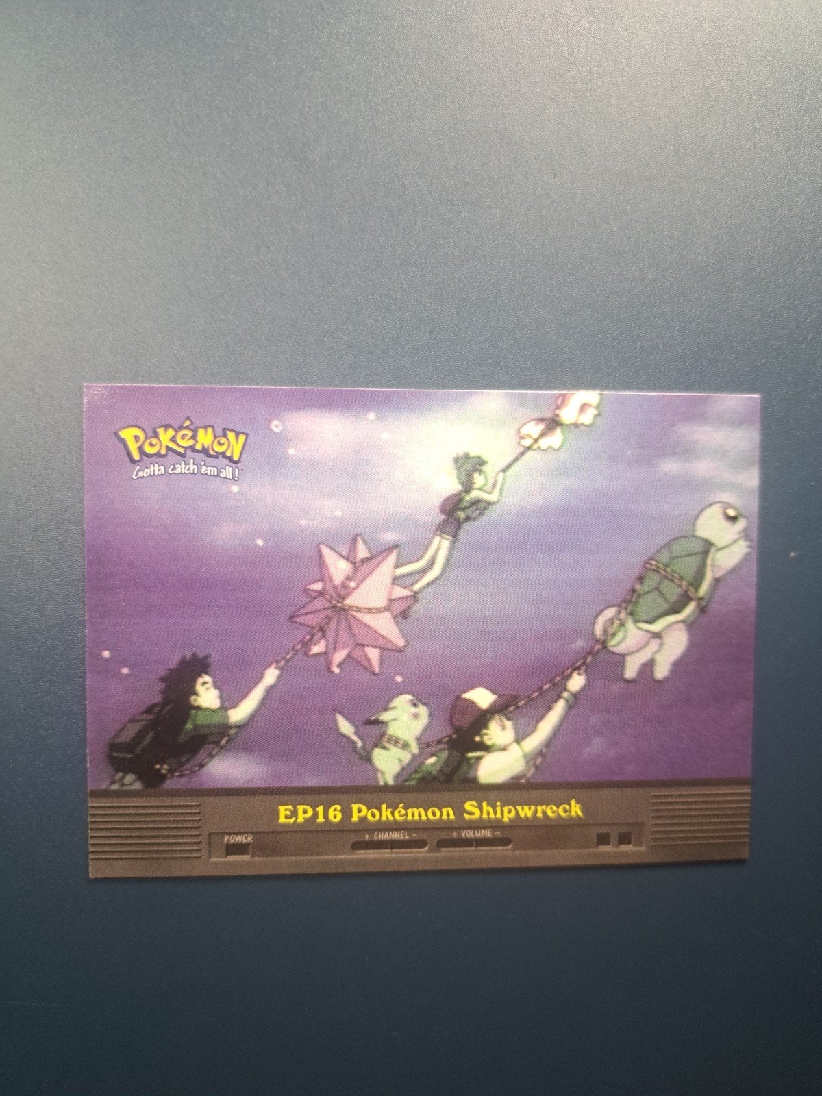 Pokémon Kaart EP16 Pokémon Shipwreck Topps 2000, Ophalen of Verzenden, Gebruikt, Losse kaart