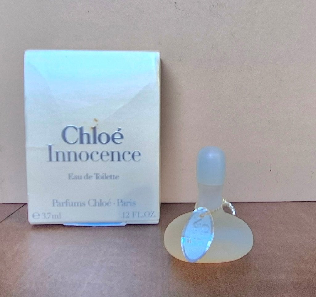 Chloe Innocence vintage parfum miniatuur 3,7ML, Ophalen of Verzenden, Nieuw, Miniatuur, Gevuld