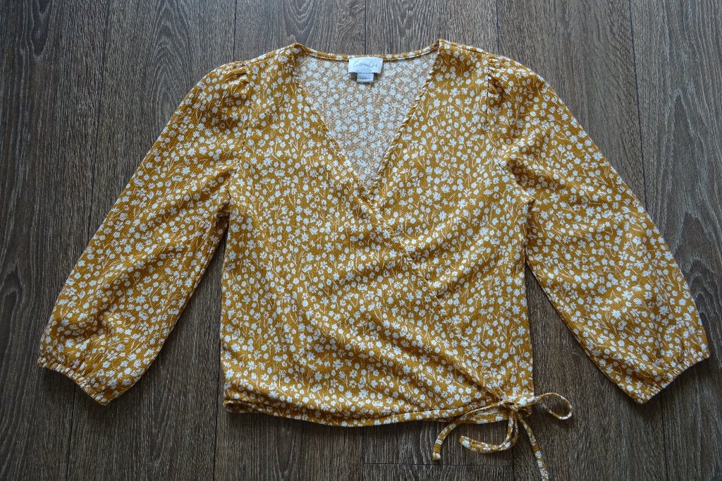 Leuke blouse van Cotton Club Maat S, Geel, Ophalen of Verzenden, Zo goed als nieuw, Maat 36 (S)