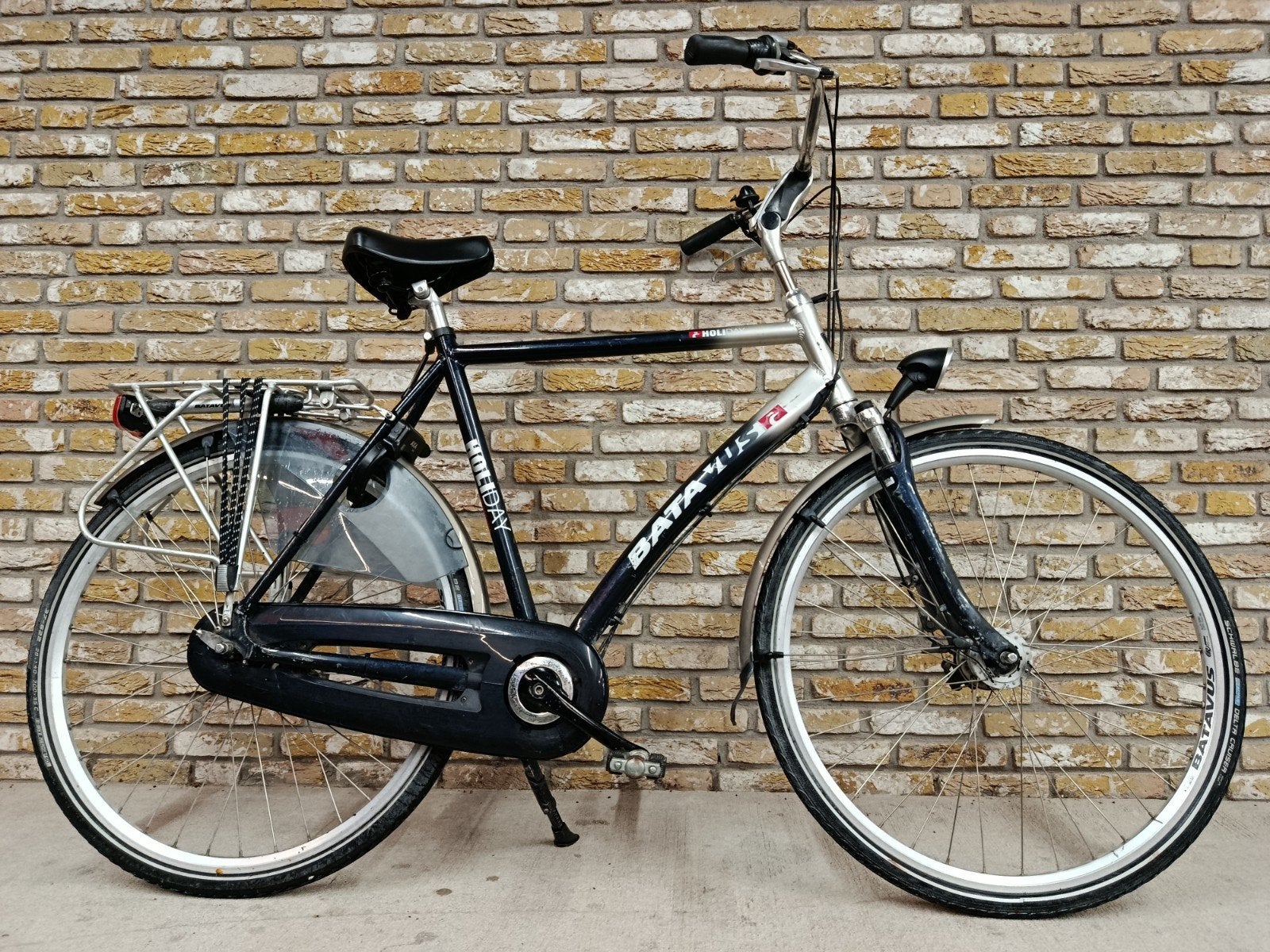 Herenfiets Batavus Holiday 7 versn AXA slot verlichting

- 2, Ophalen, Zo goed als nieuw, Batavus, Versnellingen