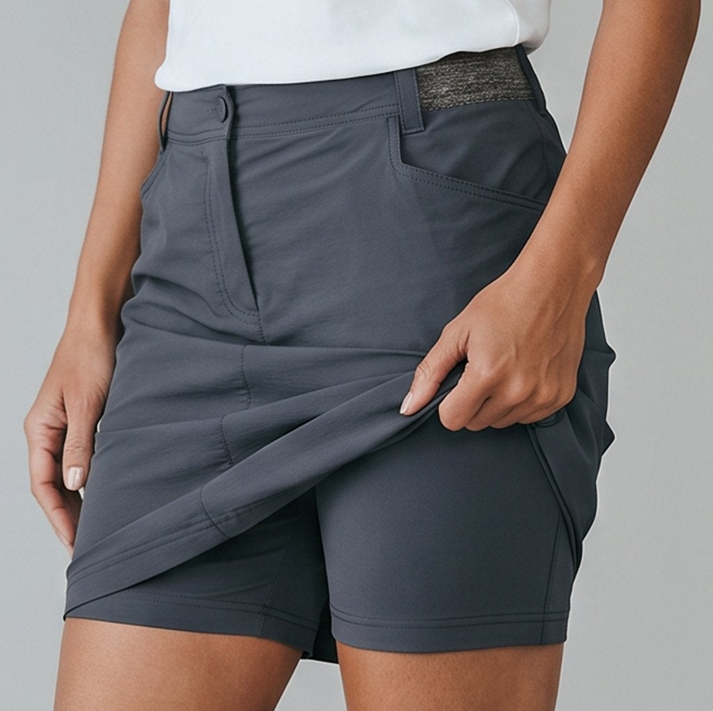 46 = 3XL Maier Sports Norit Skortin Outdoor Broekrokje Skort, Maier Sports, Maat 46/48 (XL) of groter, Ophalen of Verzenden, Zo goed als nieuw