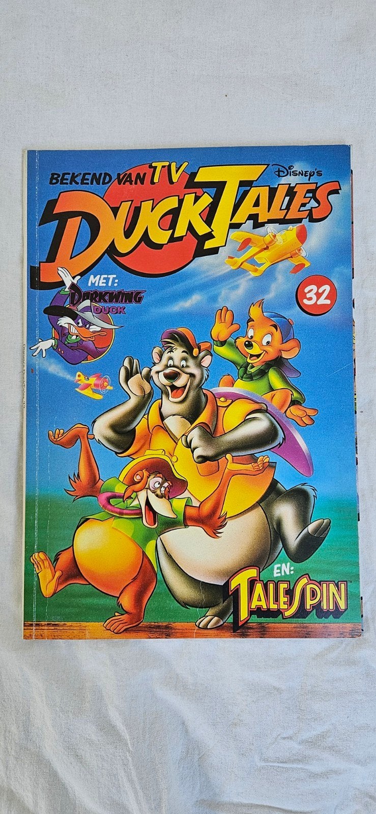 Disney's DuckTales en TaleSpin stripboek - Nummer 32, Eén stripboek, Ophalen of Verzenden, Gelezen