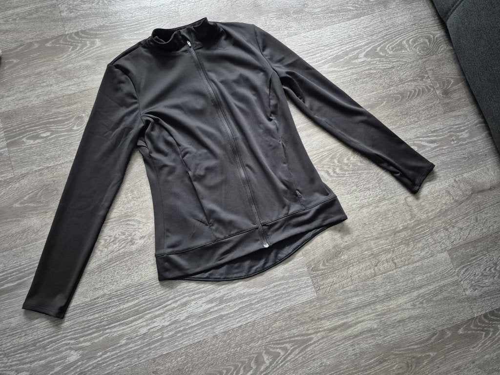 Zwart trainingsjasje Maat 38, Kleding | Dames, Maat 38/40 (M), Zwart, Ophalen of Verzenden, Zo goed als nieuw