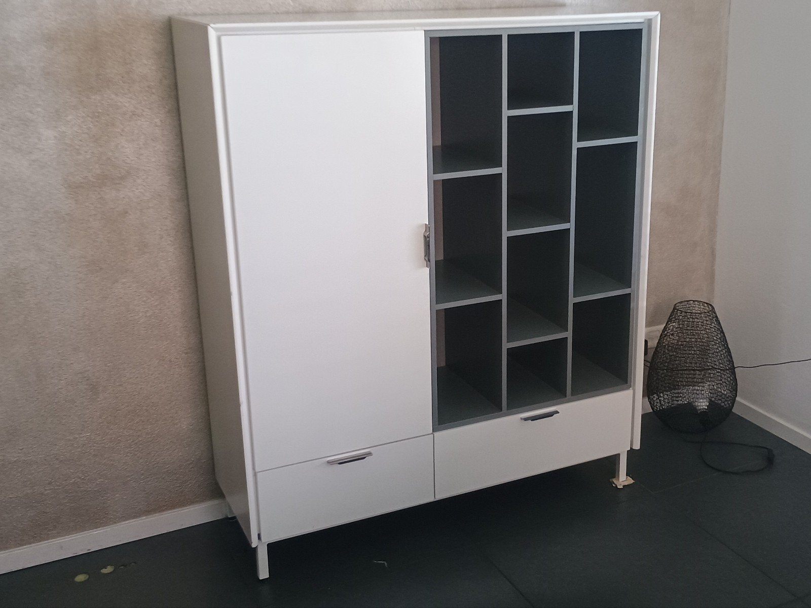 Xooon Kast - Wit, Gebruikt, 100 tot 150 cm, 1 of 2 laden, 100 tot 150 cm
