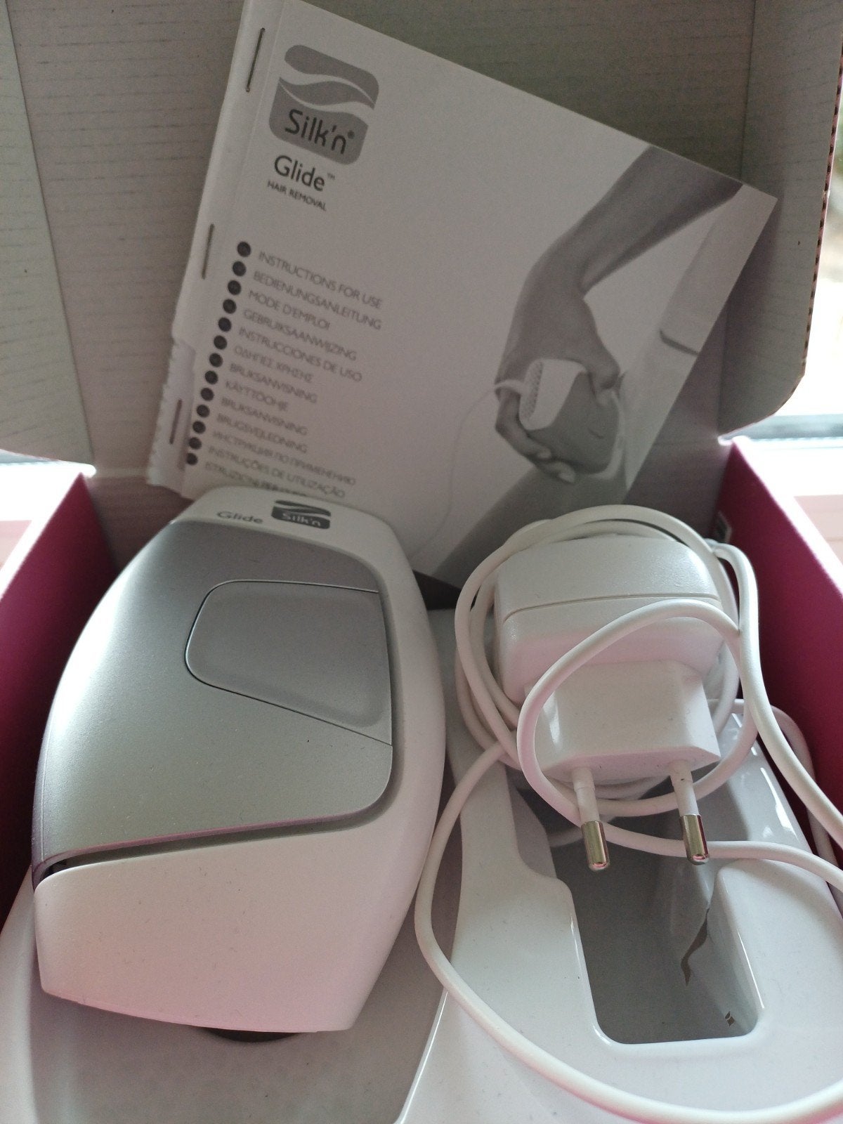 Silk'n Glide IPL Ontharingsapparaat, Witgoed en Apparatuur, Ophalen of Verzenden, Zo goed als nieuw, Scheren en Epileren