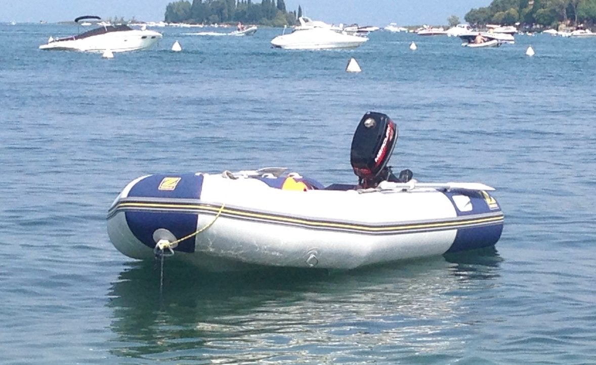 Zeer nette Zodiac solid 340, Watersport en Boten, Ophalen, Peddels, Benzine, Zodiac