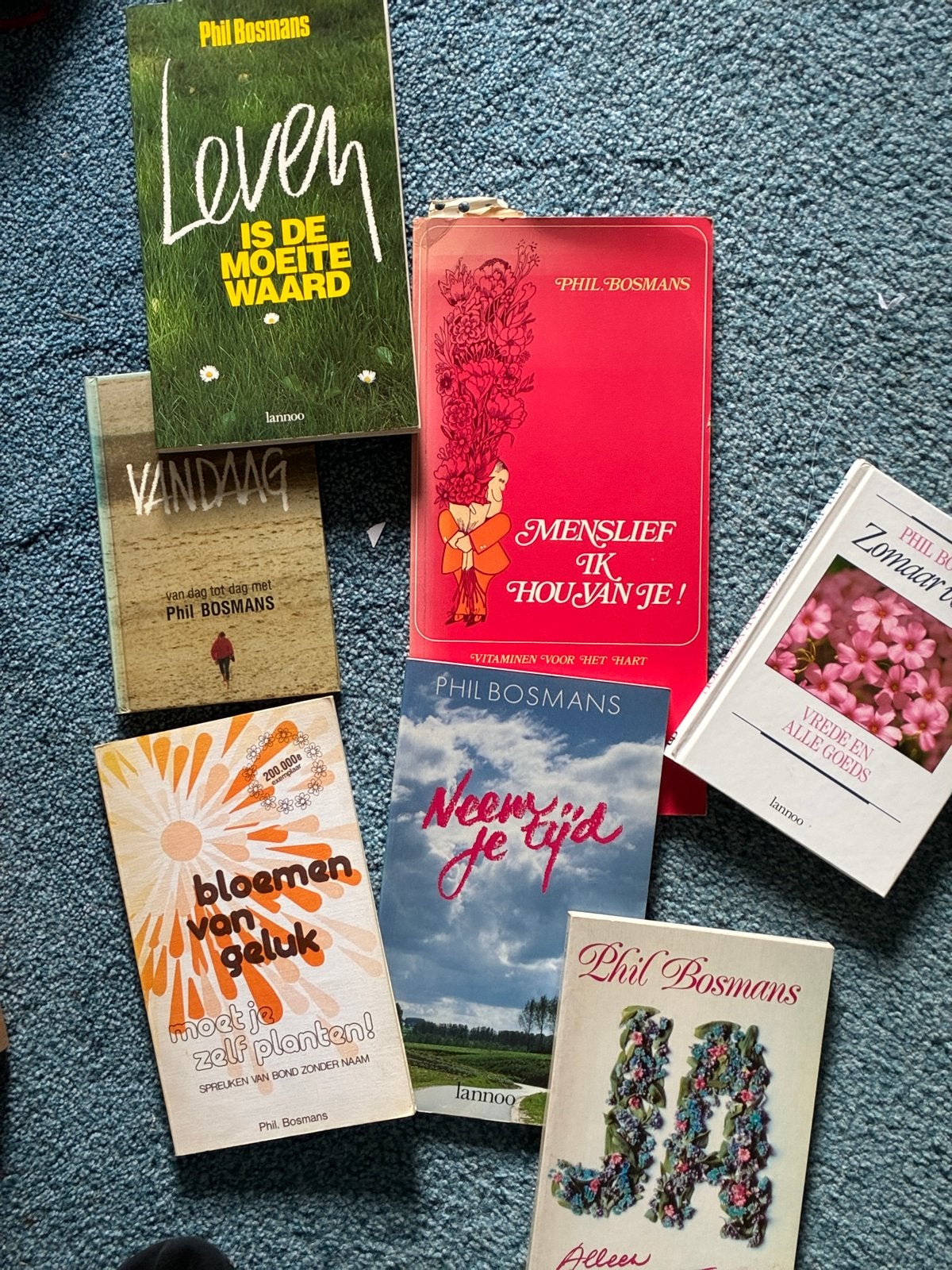 Collectie boeken van Phil Bosmans, Boeken, Ophalen of Verzenden, Gelezen, België
