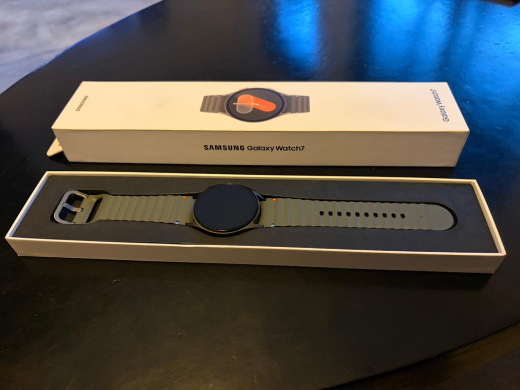 Samsung Galaxy watch 7, Ophalen, Nieuw, Zwart, Android